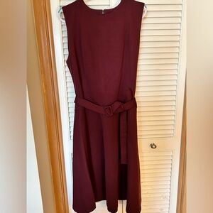 Ann Taylor Fit and Flare Midi Dress